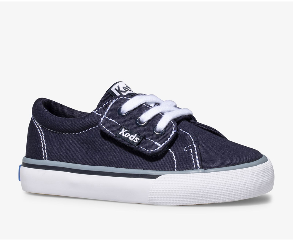 Zapatillas Keds Niños Azul Marino - Jump Kick Jr. Lona - 358-USKRHA